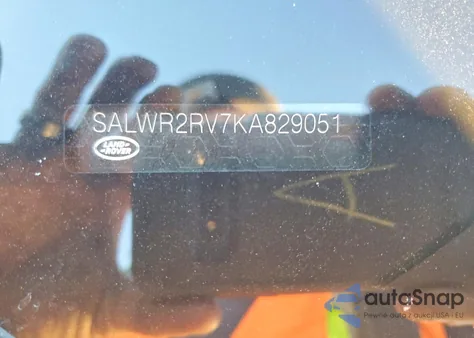 2019 Land Rover Range Rover Sport Hse from USA, damaged, VIN SALWR2RV7KA829051